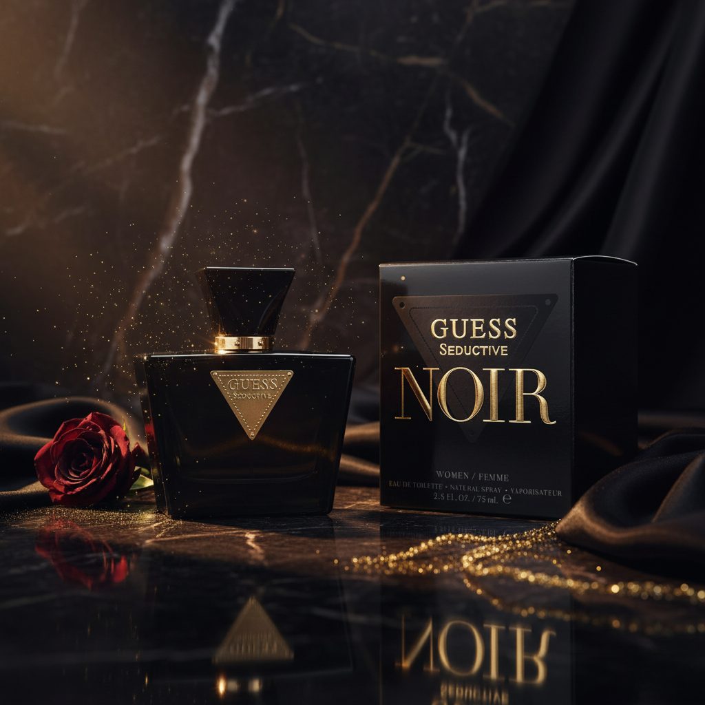 Fragrance with model, AI lifestyle