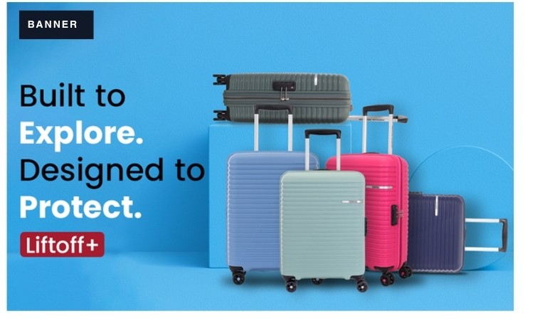 Marketplace banner for luggage
