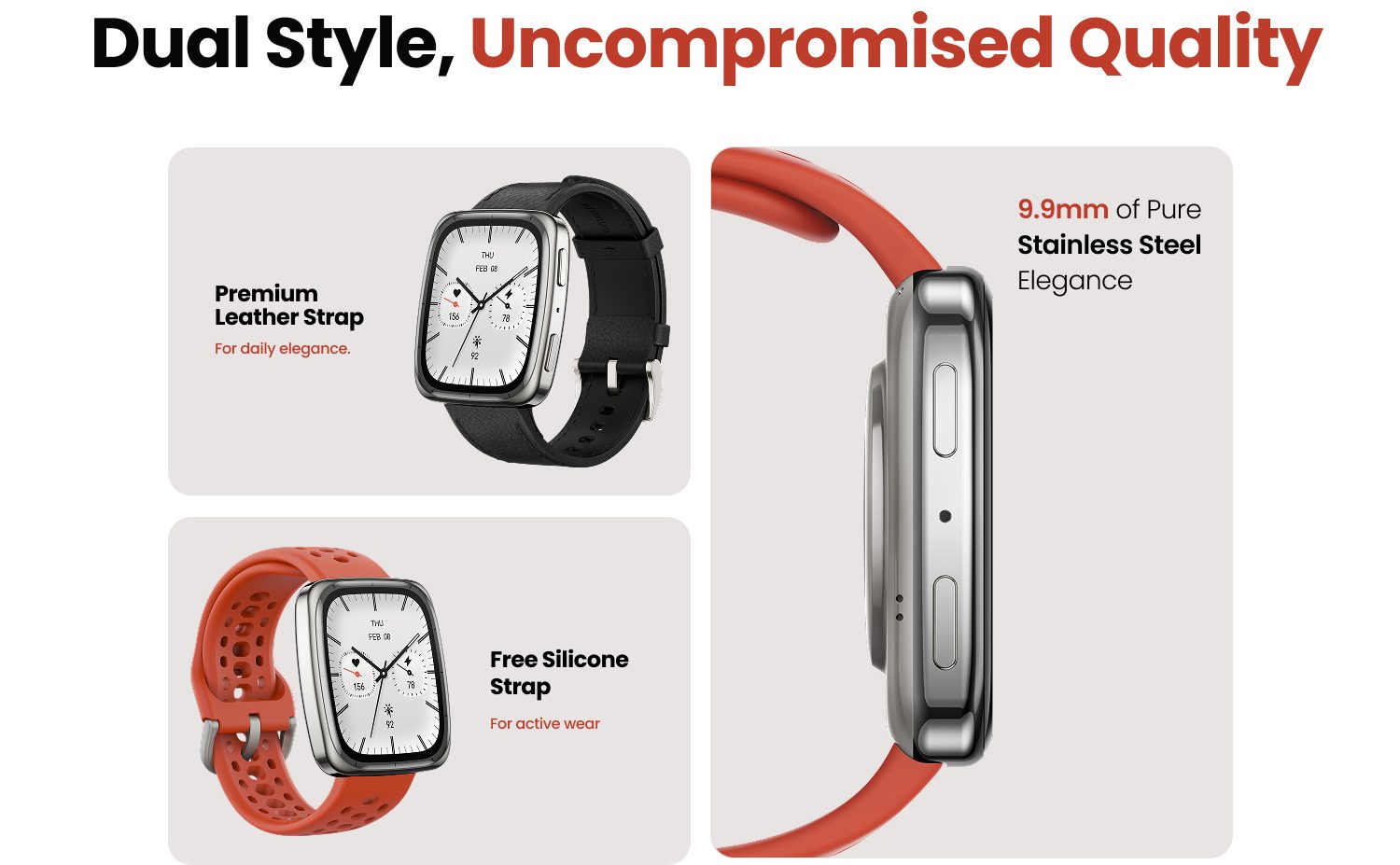 Smartwatch square banner