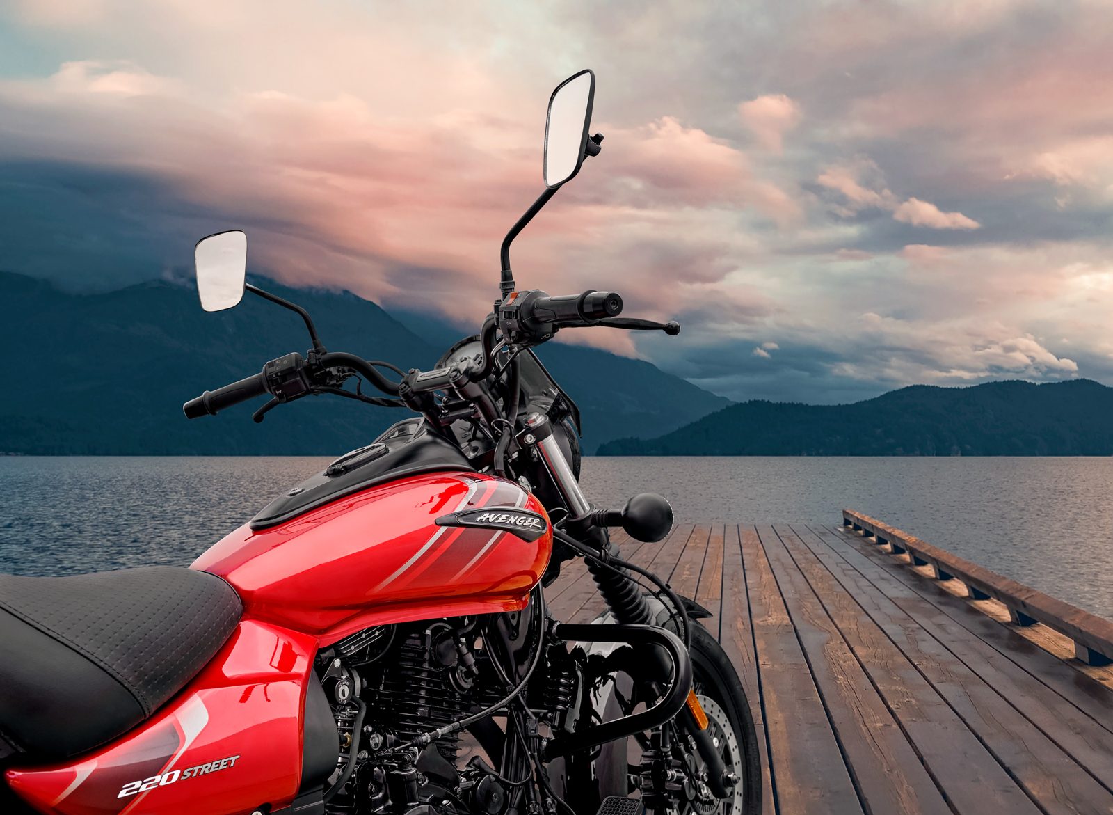 Bajaj Avenger campaign still
